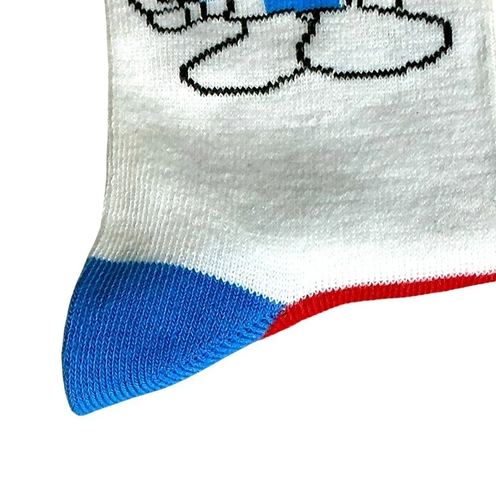 Hawaiian Punch Crew Socks Mens Novelty Funny Print Unisex OS Shoe Size 6-12 New